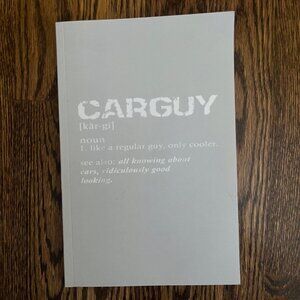 NWT Carguy Definition: Lined Journal & Diary for Writing & Notes